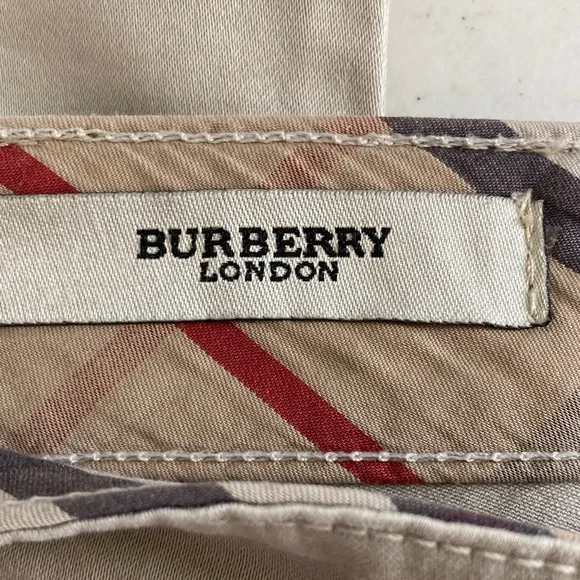 Burberry Light Beige Khaki Pants - Picture 2 of 13
